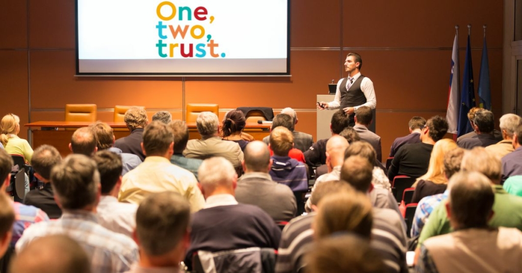 sala de conferencias
